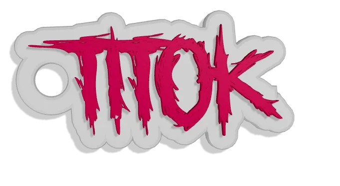 Fehér - Piros TITOK KULCSTARTÓ